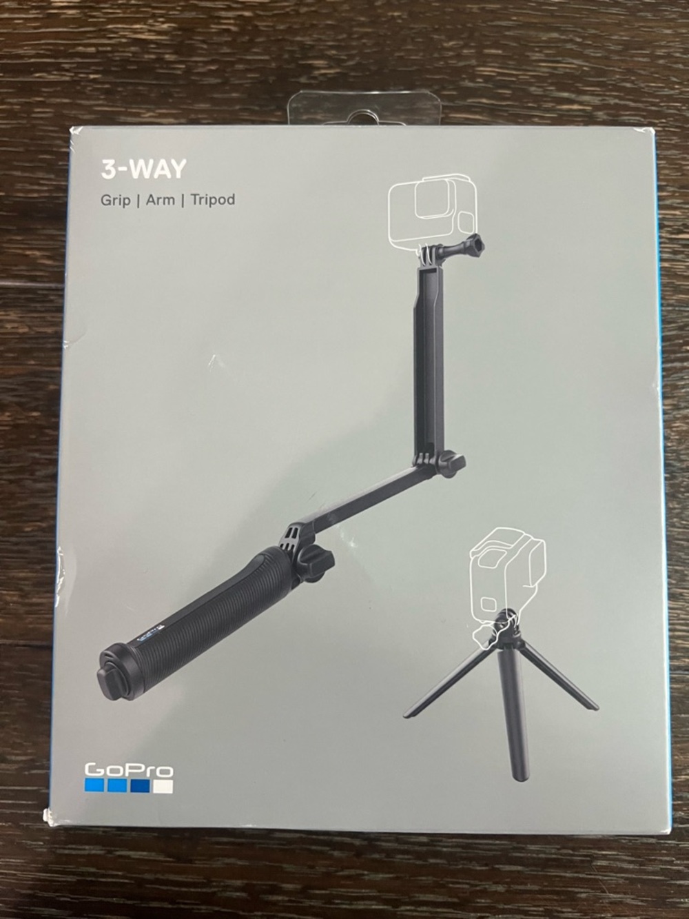 GoPro 3-Way Grip Arm Tripod – NEW in Box (Official Mount)
